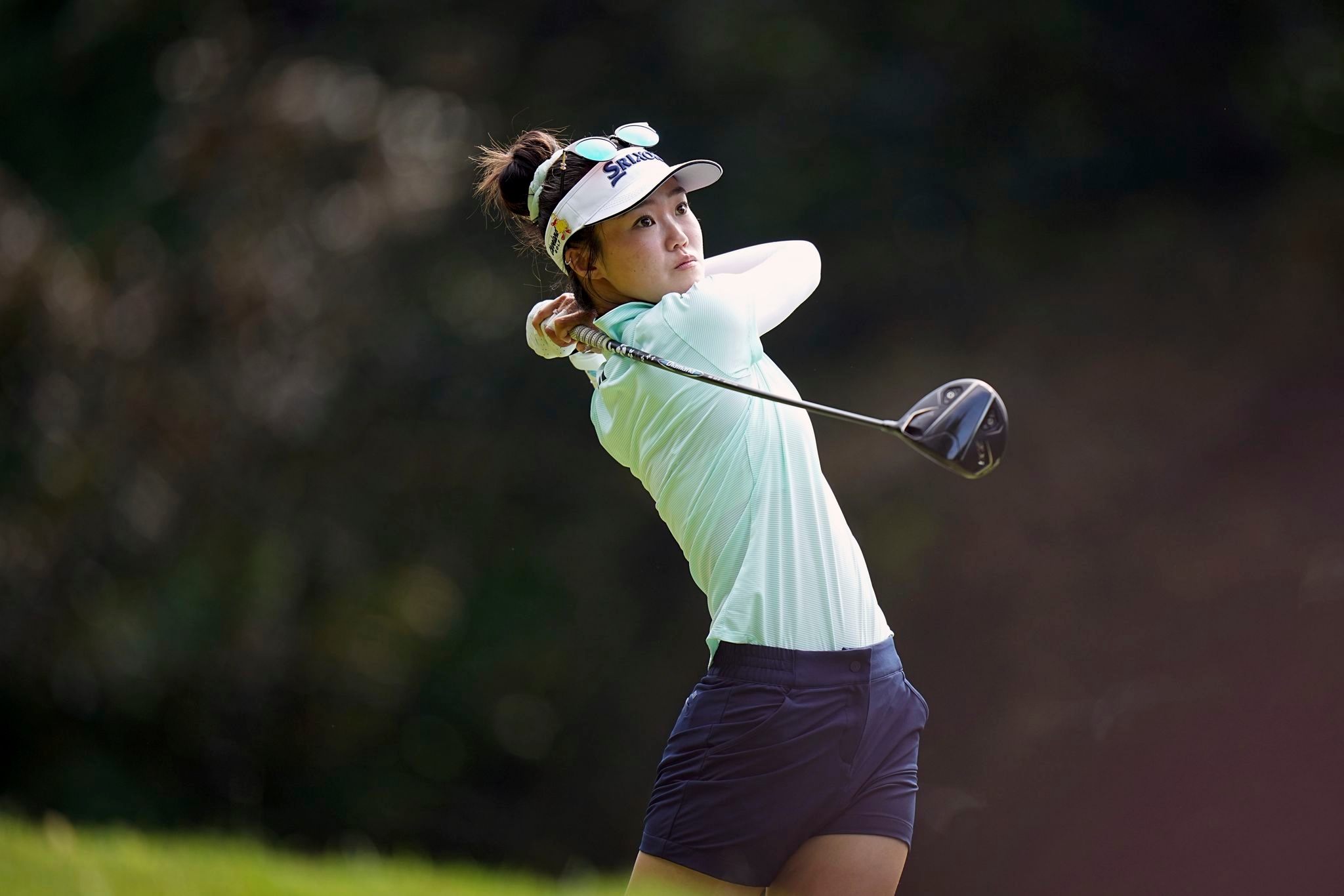 Grace Kim with a stunning finish wins Evian Championship for her first major