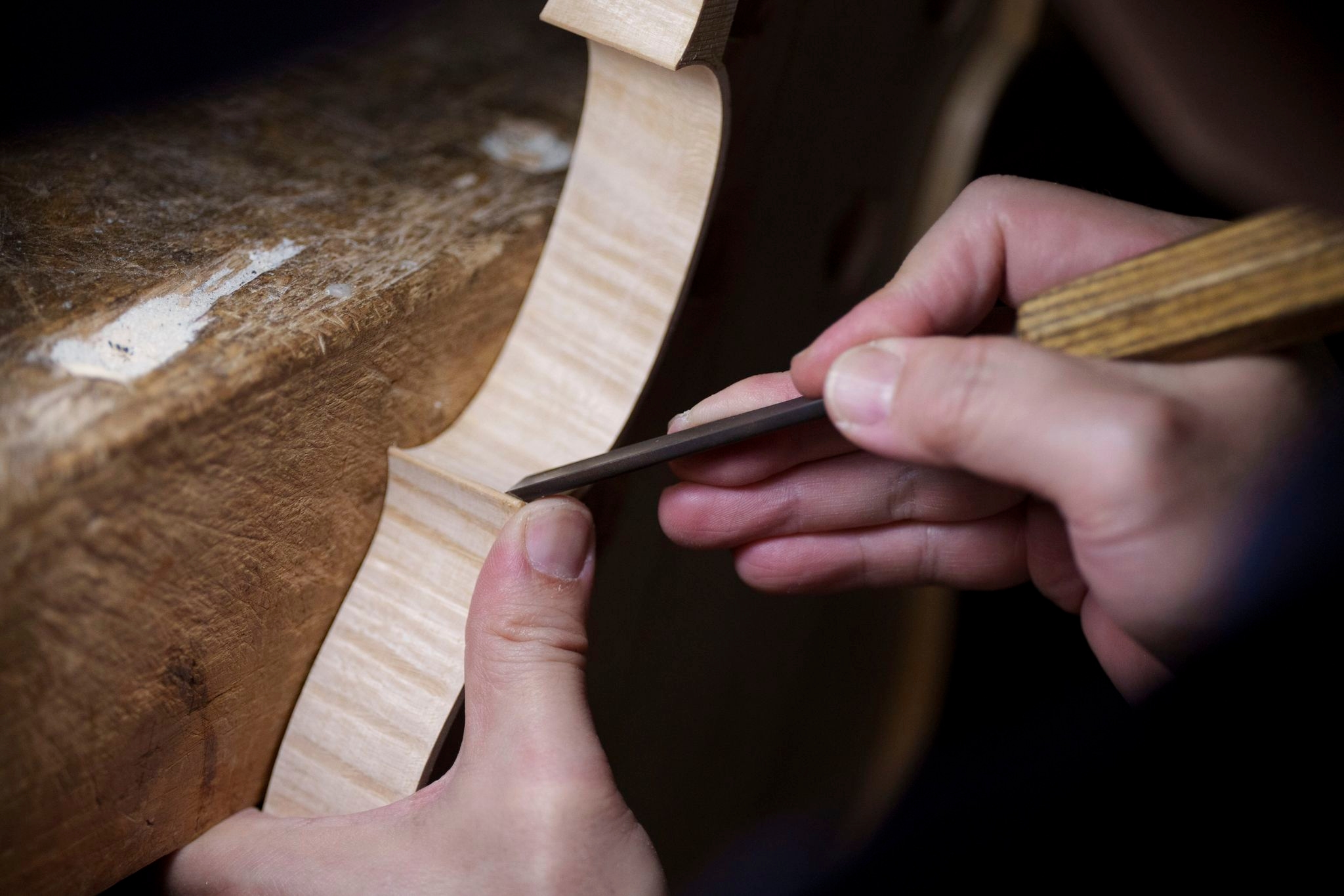 Malaysia's first professional violin maker carves out a rare craft