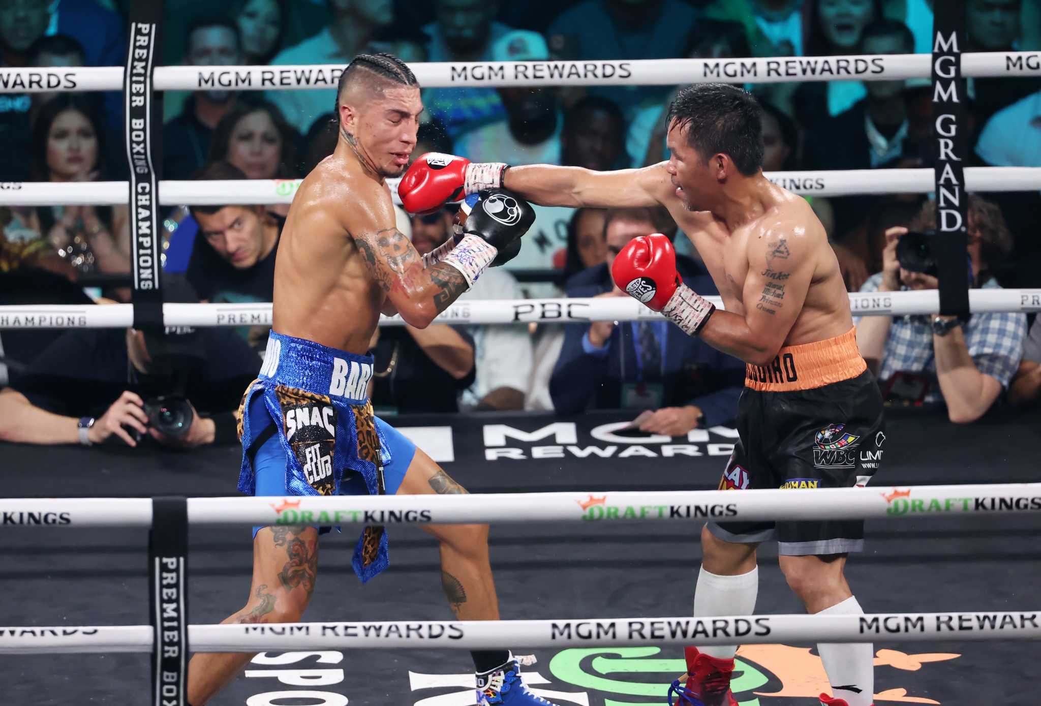 Manny Pacquiao wins the night, not the fight, as he thrills in boxing return