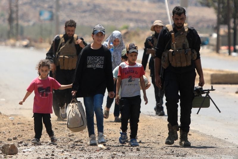 Bedouins evacuated from Druze areas in Sweida as cease-fire holds