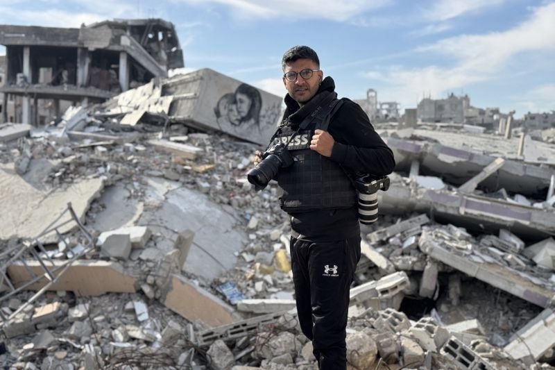 Hungry and exhausted, AFP journalists document Gaza war