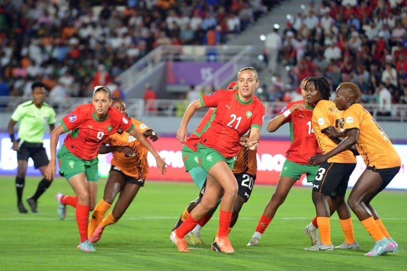 تعادل لبؤات الأطلس وزامبيا في افتتاح كأس إفريقيا للسيدات