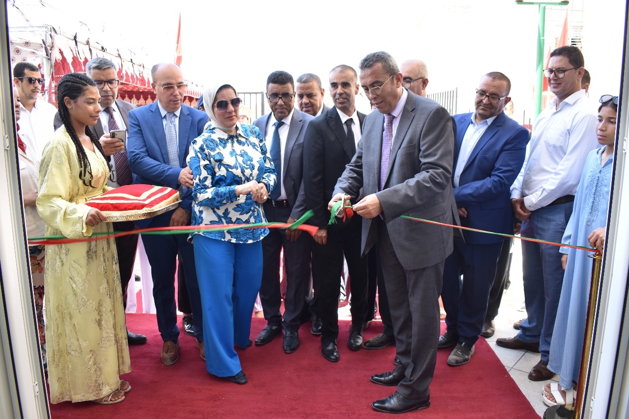 عامل إقليم تاوريرت على يشرف تدشين وزيارة مجموعة من المشاريع التنموية بمدينة تاوريرت