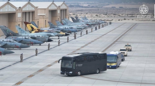 Saudi Air Force Commander oversees conclusion of Ramah Al-Nasr 2025 exercise, inaugurates expansion of Air Warfare Center