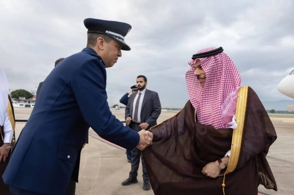 Prince Faisal leads Saudi delegation attending BRICS Summit in Brazil