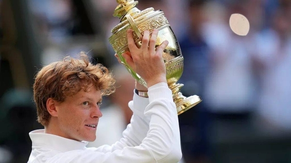 Jannik Sinner beats Carlos Alcaraz to win his maiden Wimbledon title