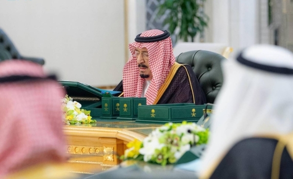 King Salman chairs Cabinet session, endorses international cooperation and national development initiatives