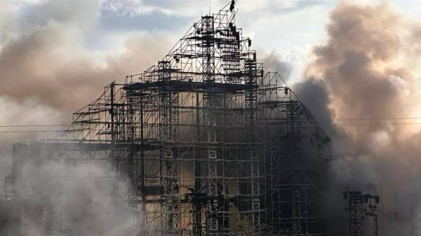 Main stage at Belgium&#039;s Tomorrowland music festival completely destroyed by fire