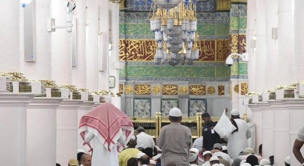 Nearly 2 million worshippers prayed in Rawdah at Prophet's Mosque during Hajj 1446