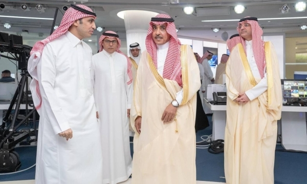 Saudi media minister visits Al Arabiya headquarters in Riyadh following full operational relocation