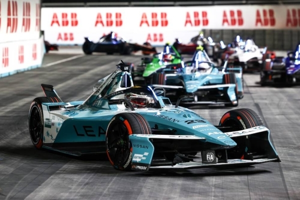 Nissan Formula E Team celebrates a landmark season 11 with proud Saudi sponsor Electromin