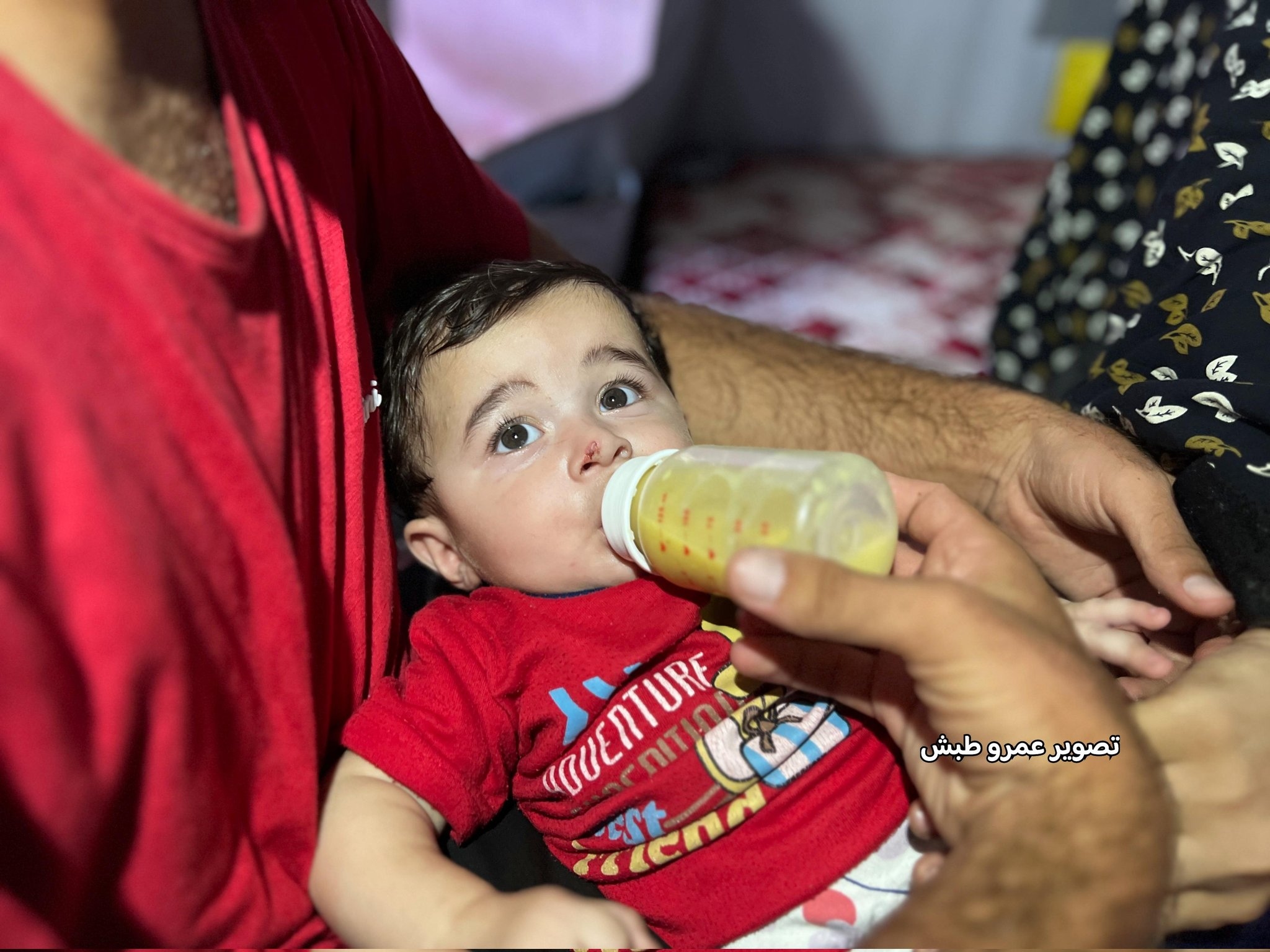 حليب مقطوع وعدس مرّ.. رضّع غزة في حضن المجاعة