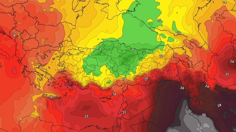 منخفض جوي متأخر يعبر تركيا يجلب الأمطار والبرد .. هل تصل تبعاته إلى شرق المتوسط؟