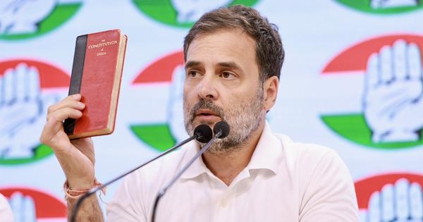 ‘Mask has come off': Rahul Gandhi on RSS calling for review of words in Preamble to Constitution