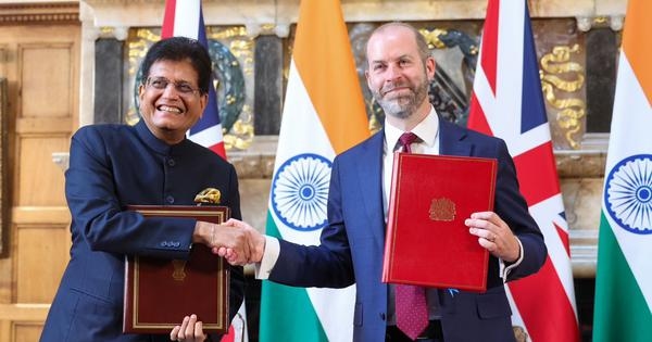 India and UK sign free trade agreement, PM Modi says farmers, MSMEs will benefit