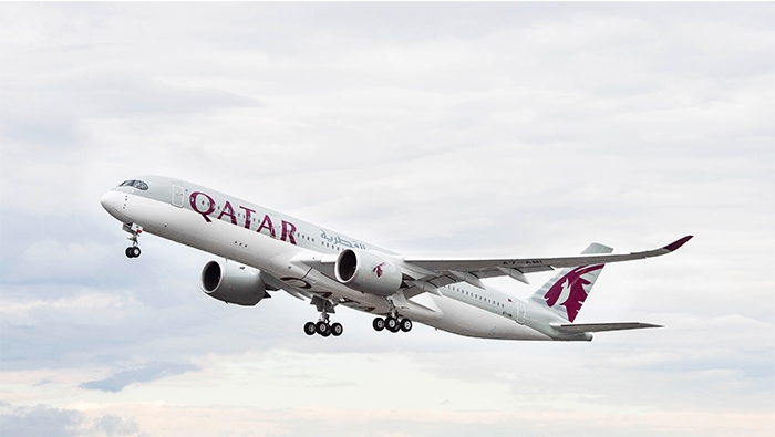 Qatar Airways' temporary flights suspension due to air traffic movement closure