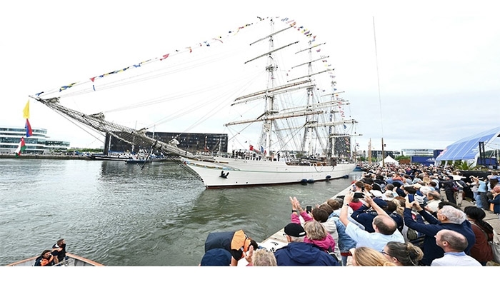 RNOV Shabab Oman II concludes participation in Le Havre Sailing Festival