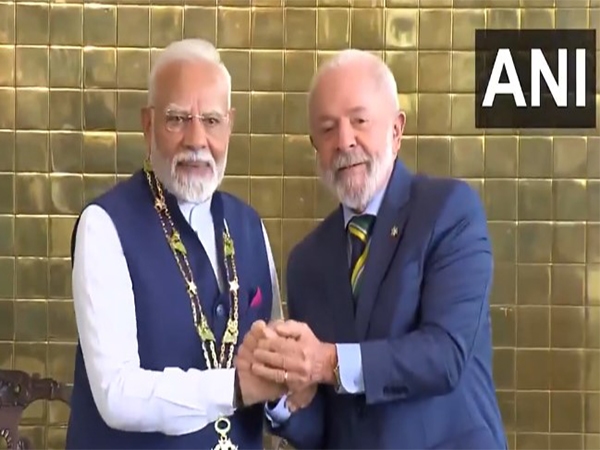 Indian PM Modi receives Brazil's highest civilian honour