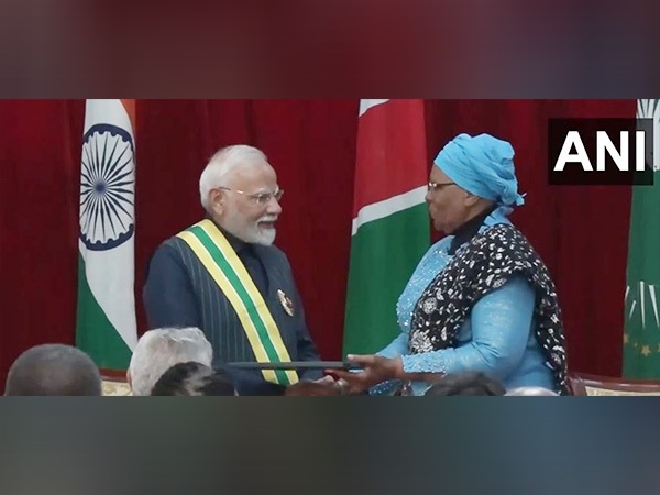 Indian PM Modi conferred with Namibia's highest civilian award