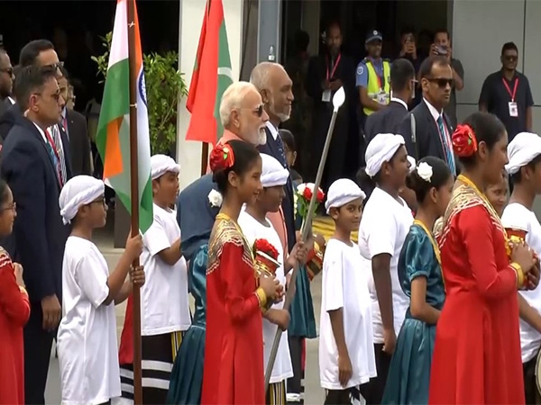 Indian PM Modi welcomed with fervour in Male, as India-Maldives mark 60 years of ties