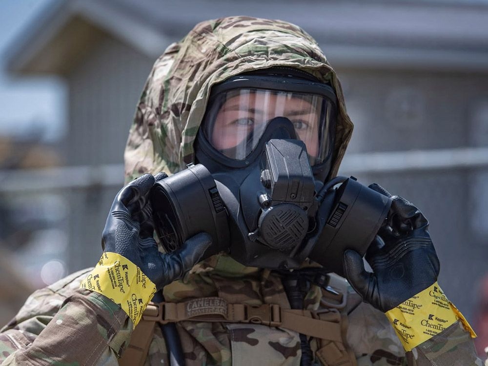 Training exercise at CFB Suffield faces down the invisible, lethal enemy