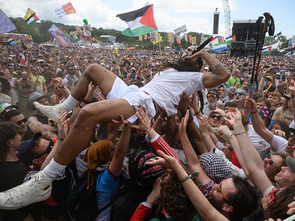 MPs call on Canada to bar British rap duo Bob Vylan over ‘death, death to the IDF' chant at Glastonbury