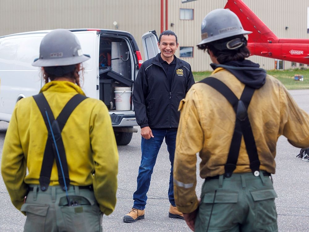 Manitoba Premier Wab Kinew calls out U.S. lawmakers complaining about smoke from Canadian wildfires