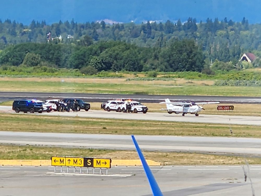 Former commercial pilot charged with hijacking and terrorism over Vancouver flight