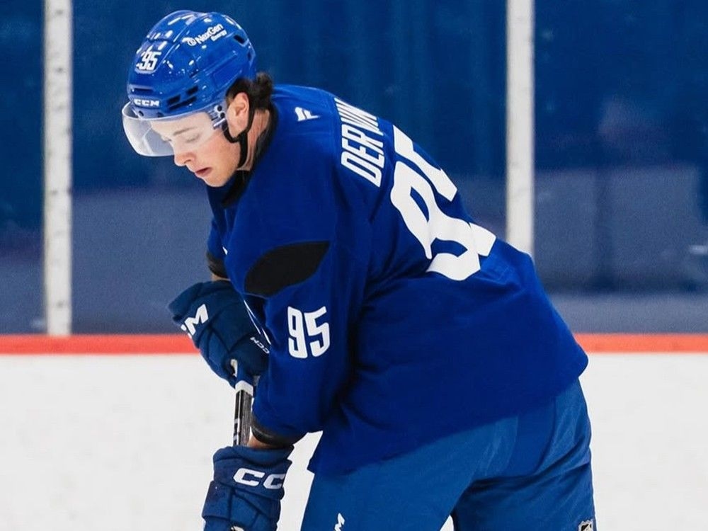 Kingston Frontenacs' Dervin shocked first by NCAA's rule change, then by Vancouver Canucks at draft