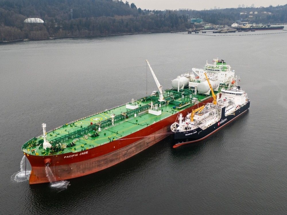 Seaspan carving out domestic market for LNG as fuel for ships in B.C.