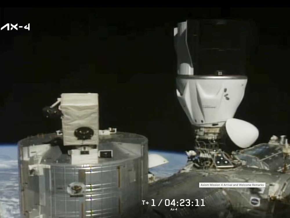 International Space Station welcomes its first astronauts from India, Poland and Hungary