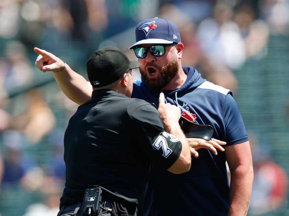 Manager gone wild: Blue Jays skipper John Schneider erupts and is tossed in Sacramento