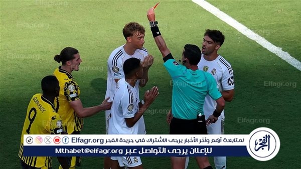 دين هويسن يعتذر لجماهير ريال مدريد بعد طرده أمام دورتموند
