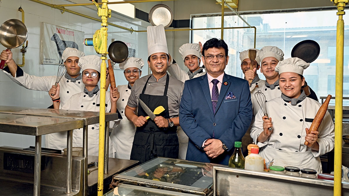 A buffet of choices  School of Hospitality & Tourism, Galgotias University, Greater Noida