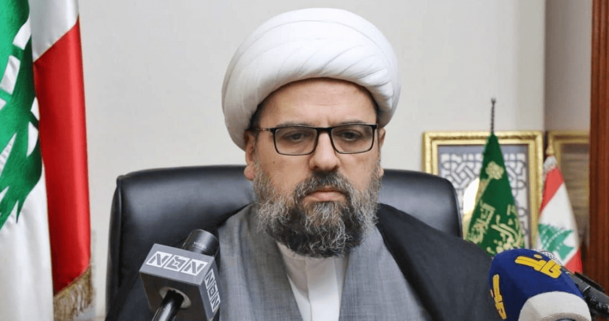 "حذر من اللعبة الأميركيّة التي تريد الانتهاء من كيانية المنطقة"