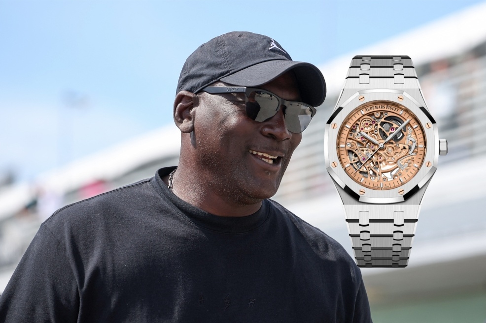 مايكل جوردان يخطف الأنظار بساعة جذابة ونادرة من Audemars Piguet