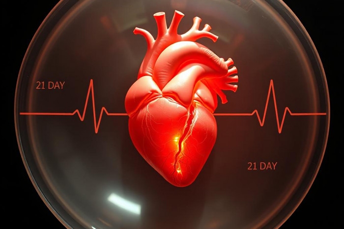 Human heart structure beats 21 days in pig embryo