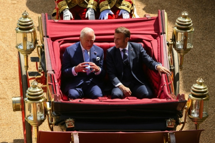 France's Macron begins ‘historic' UK state visit