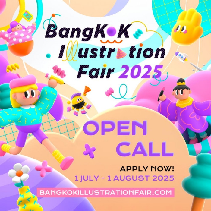 Submit your creations to Bangkok Illustration Fair