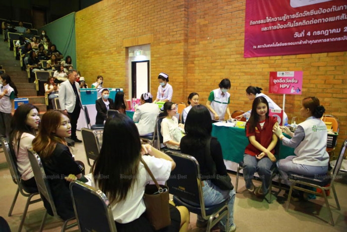 Free HPV jabs at 24 universities