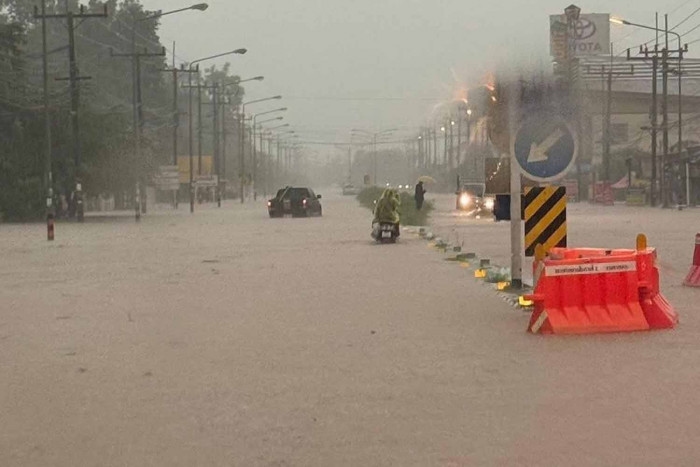 Flooding, persistent rain in North