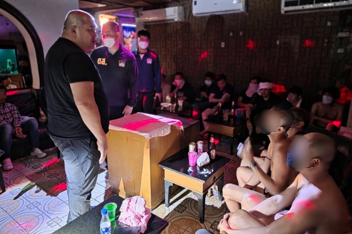Bangkok police raid LGBTQ drug party