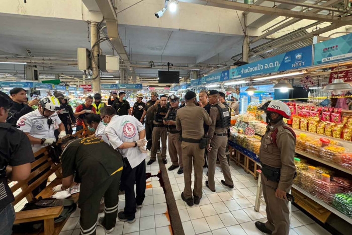 Man, 61, kills five before shooting himself dead at Bangkok market