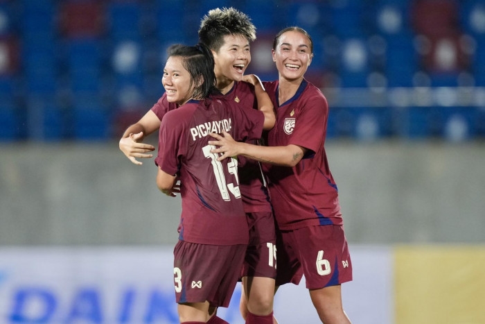 Thais romp as Wirunya fires 3 goals