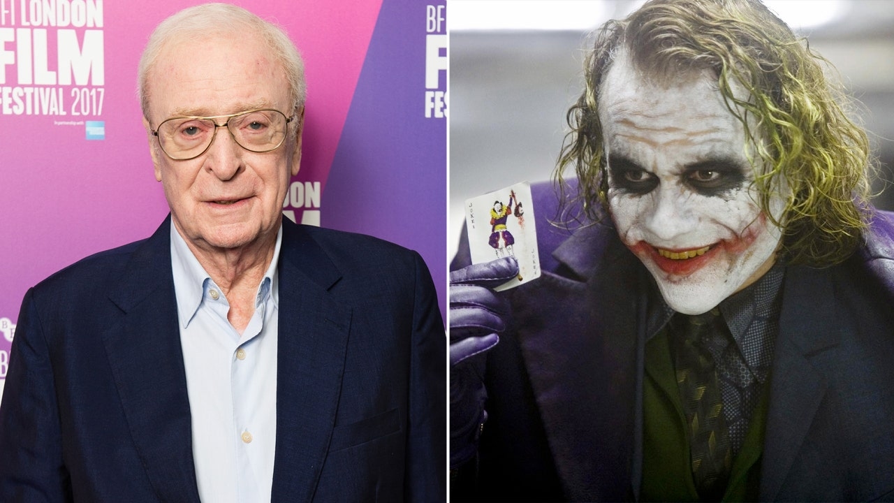 Michael Caine was ‘terrified' by Heath Ledger's Joker transformation