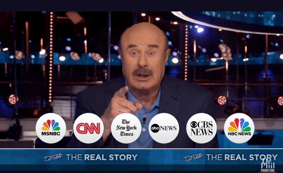 Dr. Phil calls out CNN host for failing to challenge Democrat's 'reckless' Trump-Russia allegations