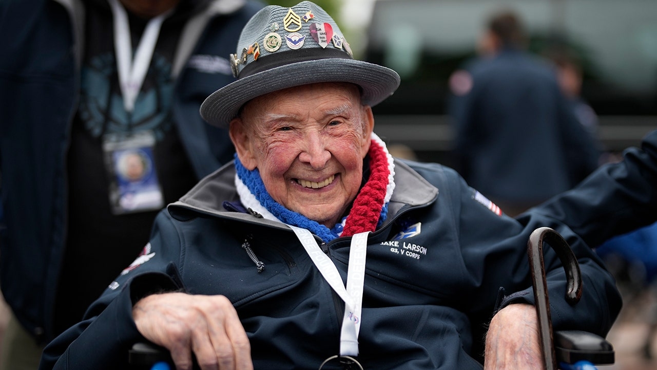 Jake Larson, WWII veteran turned TikTok's 'Papa Jake,' dies at 102, granddaughter announces
