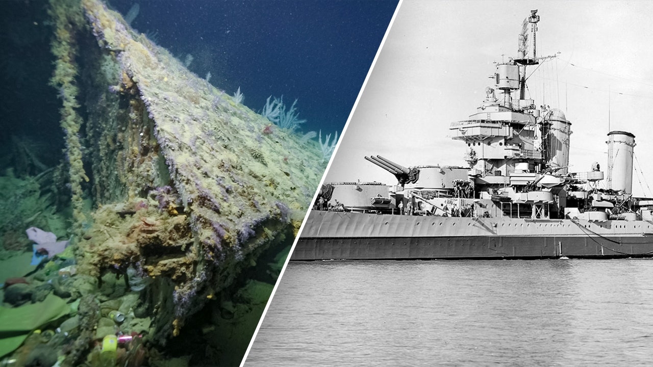 WWII American warship's severed bow found 80 years after being blown off in battle