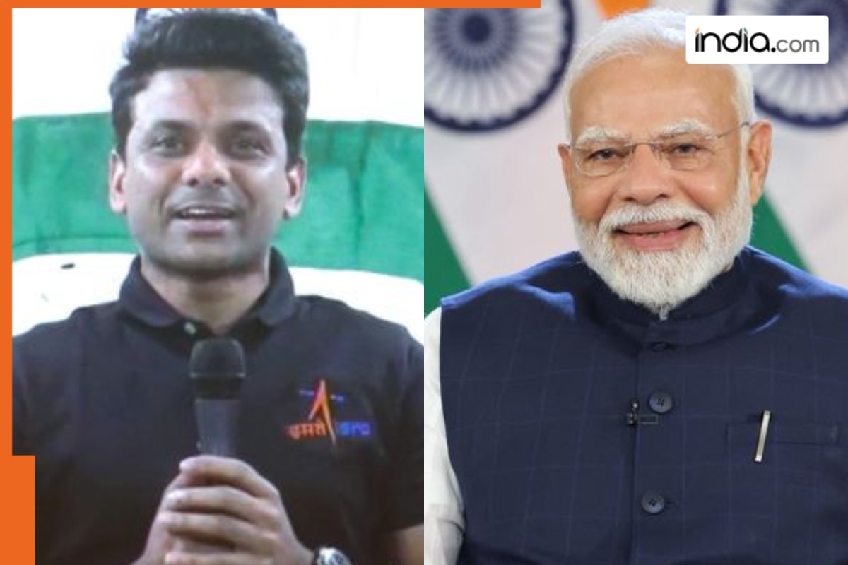 PM Modi interacts with Group Captain Shubhanshu Shukla, who is aboard ISS