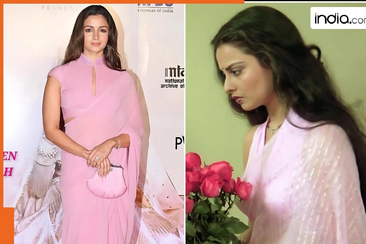 Alia Bhatt looks breathtaking gorgeous as she channels Rekha's character from Silsila- See pics